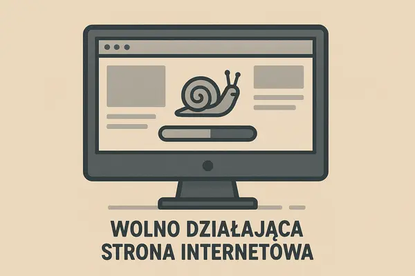 diagnostyka szybkości WordPress – wykres Core Web Vitals pokazujący wolne ładowanie strony - Wolna Strona WordPress